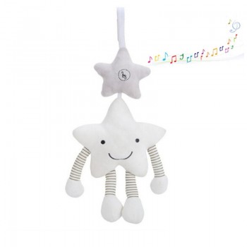 New Baby Toys For Stroller Music Star Crib Hanging Newborn Mobile Rattles On The Bed Babies Educational Plush Toys