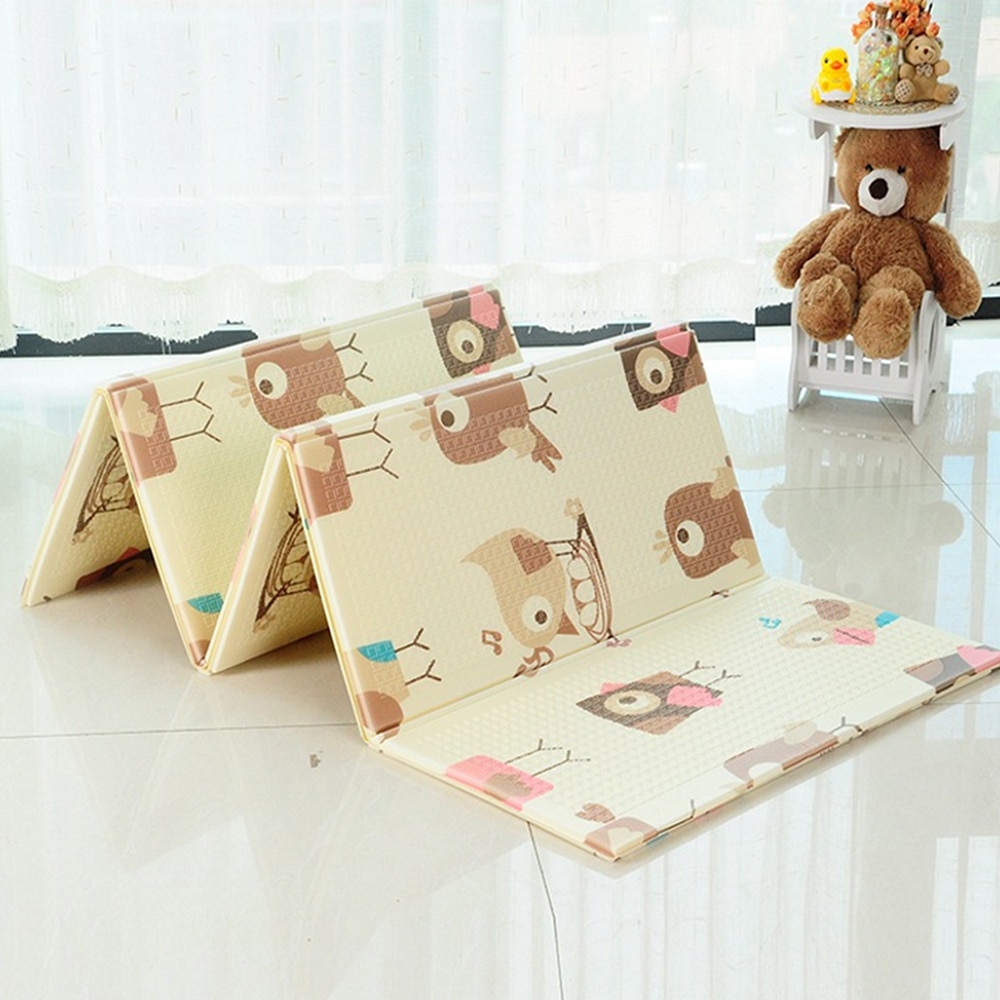 150X200CM Infant Baby Foldable Play Mat Thickened Home Baby Room Splicing 1CM Thickness Child Climbing Mat