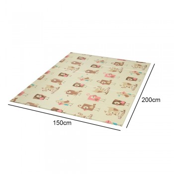 150X200CM Infant Baby Foldable Play Mat Thickened Home Baby Room Splicing 1CM Thickness Child Climbing Mat