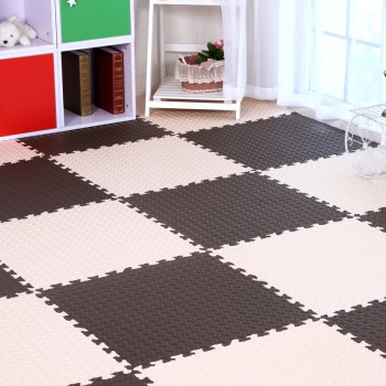 8pcs/lot Meitoku baby EVA Foam Play Puzzle Mat for kids/ Interlocking Exercise Tiles Floor Rug carpet ,Each 60x60cm thick 12mm