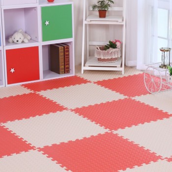 8pcs/lot Meitoku baby EVA Foam Play Puzzle Mat for kids/ Interlocking Exercise Tiles Floor Rug carpet ,Each 60x60cm thick 12mm