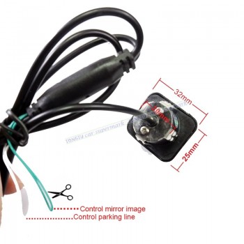Night Vision 600L CCD Wide Angle Car Camera Front/Rear View Backup Reversing Camera Kits Waterproof Support NTSC /PAL