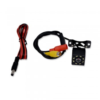 Car Rear View Camera Universal Backup Parking Camera 8 LED Night Vision Waterproof 170 Wide Angle HD Color Image