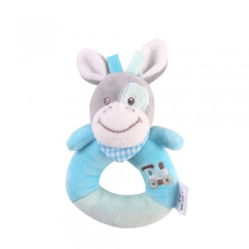 Bearoom Baby Rattles Mobiles Cartoon Toys For Baby Animal Hand Bell Cute Dog Rattle 0-12 Months Toy Learning Education Resource