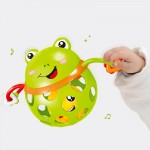 0-12 Months Baby Rattles toy Intelligence Grasping Gums Plastic Animal Music Hand Shake Toy Early Educational Gift for Newborns