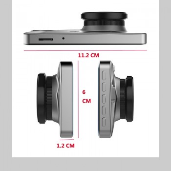 XST Full HD 1080P Car DVR 4 Inch IPS Screen Car Camera Dual Lens Dash Cam Video Recorder Night Vision G-sensor Registrator