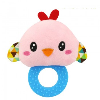 Animal Hand Bells Teether Rattle Doll Plush Baby Rattles Toys Infant Newbron Early Education Toys Monkey Panda Lion Dog