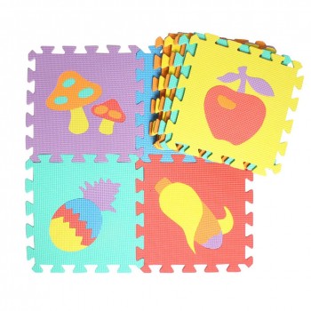 10Pcs animal Pattern Foam Puzzle Kids Rug Carpet Split Joint EVA baby Play Mat Indoor Soft activity Puzzle Mats