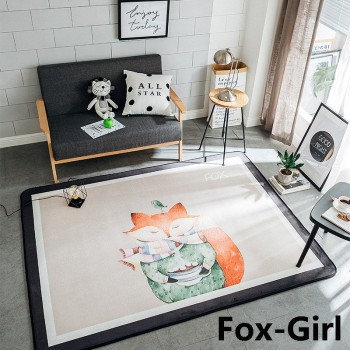 Infant Shining  Baby Play Mat Northern Europe Carpet Thickening Children Bedroom Decor Living Room Rugs Non-slip Carpet Puzzle