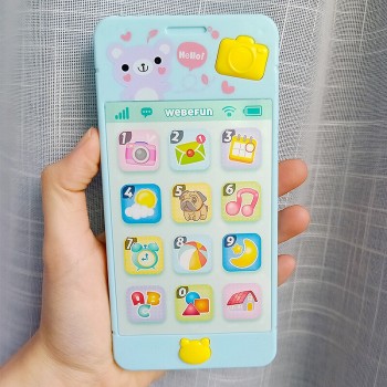 Baby Rattle Bed Toy Spanish Music Mobile Phone for Kids Cartoon Stroller Education Toy Newborn 0-12 Months Infant Child Toddler