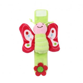 New Arrive Baby Toys Animal Hand Bells Plush Baby Boys Girls Toy Newbron Gift Baby Rattle Toys BF10
