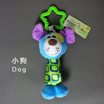 New Arrive Baby Toys Animal Hand Bells Plush Baby Boys Girls Toy Newbron Gift Baby Rattle Toys BF10