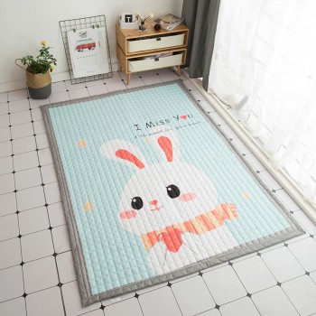 Animals Kids Rug Baby Play Mat in the Nursery Childrens Carpet Pad for Crawling Cartoon Room Decoration Tent Mat 145x195cm