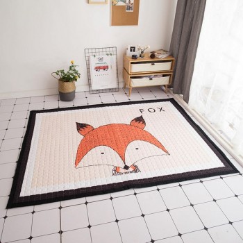 Animals Kids Rug Baby Play Mat in the Nursery Childrens Carpet Pad for Crawling Cartoon Room Decoration Tent Mat 145x195cm