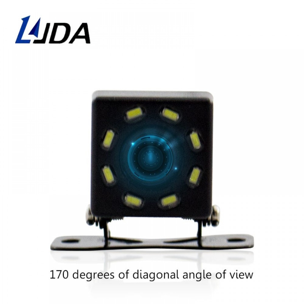 HD CCD 8 LED Car Rear View Camera Night Vision Universal Car Reverse Rearview Camera Wide Angle Car Backup Parking Camera