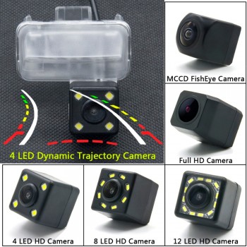 HD Dynamic Trajectory Tracks Rear View Reverse Camera for Toyota Corolla Levin YARiS L Vios 2013 2014 2015 2016 Auris Vitz Car