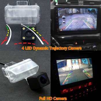 HD Dynamic Trajectory Tracks Rear View Reverse Camera for Toyota Corolla Levin YARiS L Vios 2013 2014 2015 2016 Auris Vitz Car