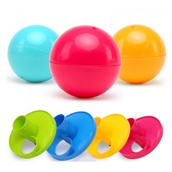 Huanger Baby Rolling Ball Bell Toys Pile Tower Puzzle toys Kids Rattles Ring 0-24months Child Newborn Educationslamp;Learning Gift