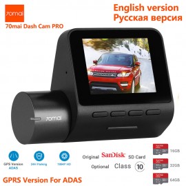 Xiaomi 70mai Pro 1944P HD Car DVR Camera 140 Degree FOV Defog ADAS Night Vision 24H Parking Monitor Wifi Voice Control Dash Cam