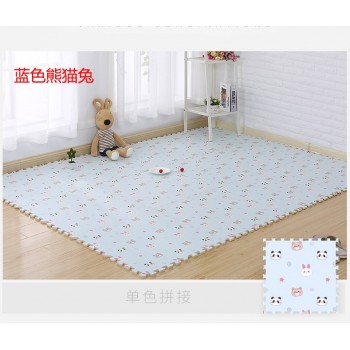 Panda Bear rabbit kids rug baby play mat tapete infantil floor mats Puzzle toy gifts