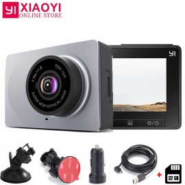 Xiaomi YI Smart Dash Camera Car DVR 165 Degree 1080P 60fps Car Detector 2.7 ADAS Safe Reminder Dashcam [International Edition]