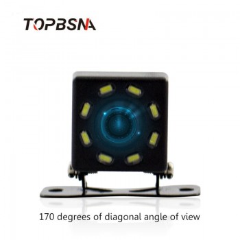 8 LED vehicle camera car rear view camera rearview Back Parking Monitor 170 Degree universal auto camera night vision HD
