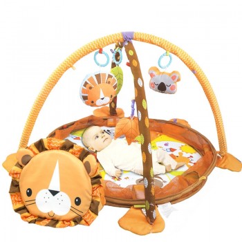 Kids Rug Toys Developing Lion Baby Play Mat 0-1 Year Children Child Carpet Playmat Gym Carpet Crawling Baby Floor Mat 3-In-1 Toy