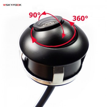 Mini 600L CCD HD Night Vision 360 Degree Car Rear View Camera Front Camera  Side view rear Reversing Backup Camera