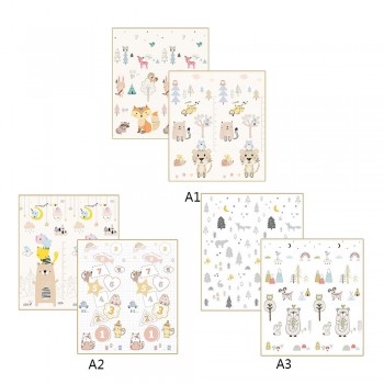 200CM*180CM Baby Play Mat Xpe Puzzle Childrens Mat Thickened Tapete Baby Room Crawling Pad Folding Waterproof Puzzle Carpet Mat