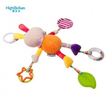 New Born Baby Stroller Toys  Bell Bed amp; Baby Stroller Hanging Bell Toys Educational Baby Rattle Toys Styles Soft Toys Gift