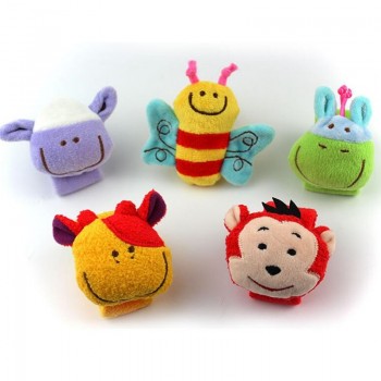 Soft Animal Infant Baby Rattles Toys Children Infant Newborn Plush Wrist Rattles Baby Toy Hand Wrist Strap 40% off
