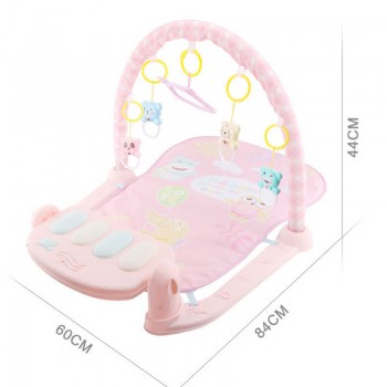 QWZ 3 in 1 Baby Play Mat Baby Gym Toys Soft Lighting Rattles Musical Toys For Babies Educational Toys Play Piano Gym Baby Gifts