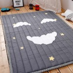 Simple Pattern Baby Play Mats Kids Crawling Carpet Cotton 2.5CM Thick Soft Mat No Smell Safe Blanket Rug Nordic Style
