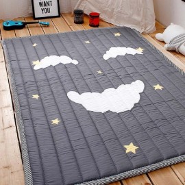 Simple Pattern Baby Play Mats Kids Crawling Carpet Cotton 2.5CM Thick Soft Mat No Smell Safe Blanket Rug Nordic Style