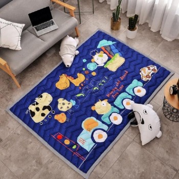 Simple Pattern Baby Play Mats Kids Crawling Carpet Cotton 2.5CM Thick Soft Mat No Smell Safe Blanket Rug Nordic Style