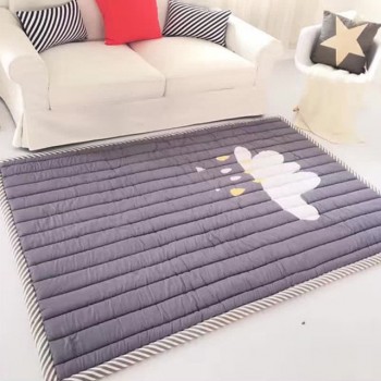 Simple Pattern Baby Play Mats Kids Crawling Carpet Cotton 2.5CM Thick Soft Mat No Smell Safe Blanket Rug Nordic Style
