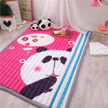 Simple Pattern Baby Play Mats Kids Crawling Carpet Cotton 2.5CM Thick Soft Mat No Smell Safe Blanket Rug Nordic Style