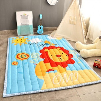 Simple Pattern Baby Play Mats Kids Crawling Carpet Cotton 2.5CM Thick Soft Mat No Smell Safe Blanket Rug Nordic Style