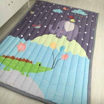 Simple Pattern Baby Play Mats Kids Crawling Carpet Cotton 2.5CM Thick Soft Mat No Smell Safe Blanket Rug Nordic Style