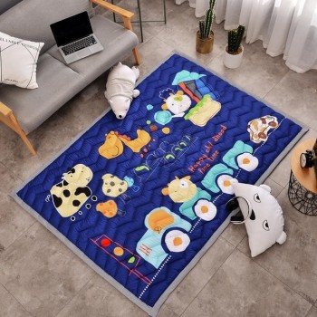 Simple Pattern Baby Play Mats Kids Crawling Carpet Cotton 2.5CM Thick Soft Mat No Smell Safe Blanket Rug Nordic Style