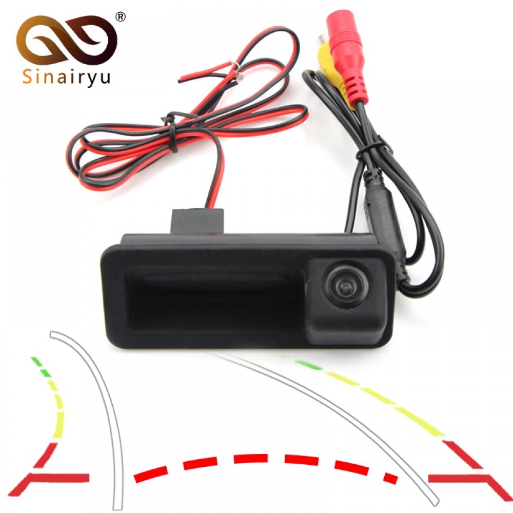 Dynamic Track Trunk handle Rear View Car Camera CCD Night Vision Car Camera For FORD Mondeo /FOCUS/Range Rover/Freelander 2