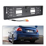 Car Rear View Camera EU European Car License Plate Frame Waterproof Auto Wire Car Reverse Backup Rearview parking Camera