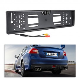 Car Rear View Camera EU European Car License Plate Frame Waterproof Auto Wire Car Reverse Backup Rearview parking Camera
