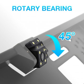 Car Rear View Camera EU European Car License Plate Frame Waterproof Auto Wire Car Reverse Backup Rearview parking Camera