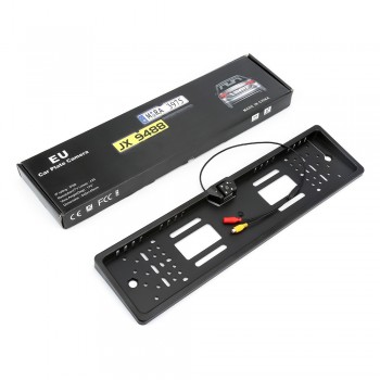 Car Rear View Camera EU European Car License Plate Frame Waterproof Auto Wire Car Reverse Backup Rearview parking Camera