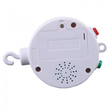 Kids Toys Mobile White Rattles Bracket Set Crib Clamp Bed Bell Fold Bracket Music Box Baby Crib Mobility Toys For Children