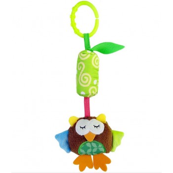 Baby Infant Cartoon Animal Soft Rattles Toys Bed Crib Stroller Music Hanging Bell kids Stuffed Toys Mobile Baby Plush Toy 40%off