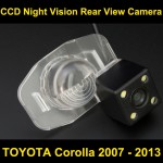 Car rear view camera for TOYOTA Corolla 2007 2008 2009 2010 2011 2012 2013 CCD Night Vision BackUp Reverse Parking Camera