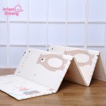 Infant Shining 1.5CM Thick Baby Mat Playmat Foldable Kid Play Mat 200*180CM Large Child Crawling Mat Puzzle Blanket Game Pad