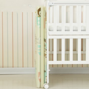 Infant Shining 1.5CM Thick Baby Mat Playmat Foldable Kid Play Mat 200*180CM Large Child Crawling Mat Puzzle Blanket Game Pad